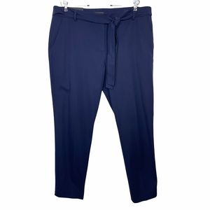 Stitch Fix l 41 Hawthorn Navy Tie Front Pants, 16